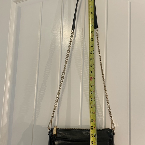 Rebecca Minkoff Mini Mac Black and Gold Bag - Picture 8 of 8